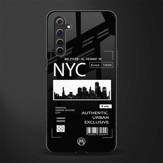 nyc glass case for realme 6i image