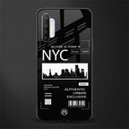 nyc glass case for realme xt image