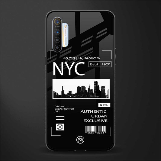 nyc glass case for realme xt image
