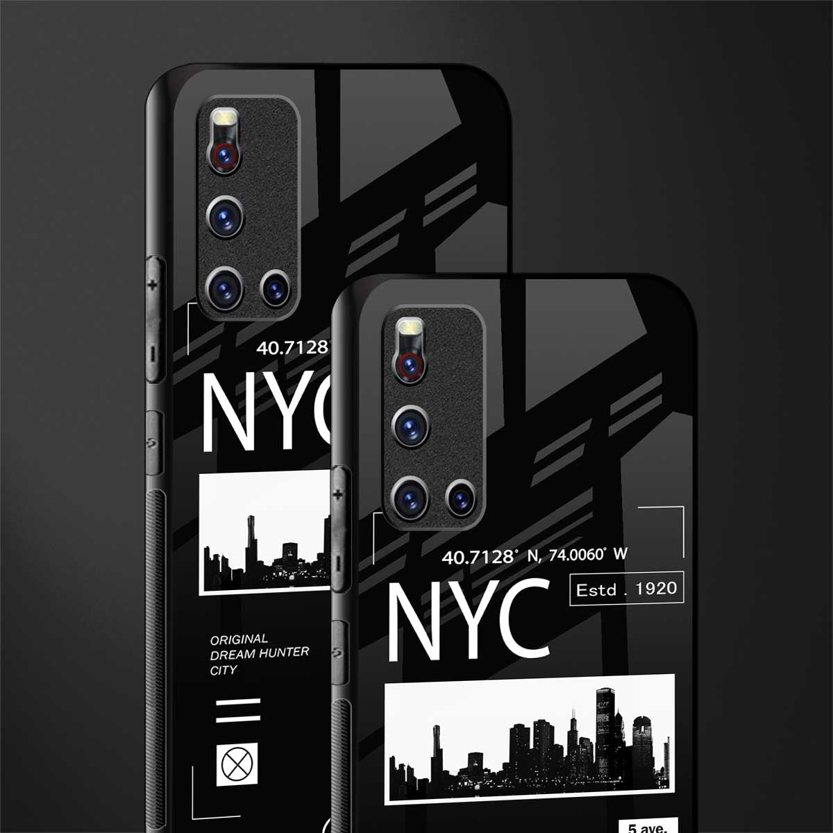 nyc glass case for vivo v19 image-2
