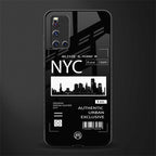 nyc glass case for vivo v19 image