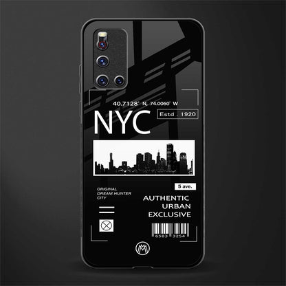 nyc glass case for vivo v19 image