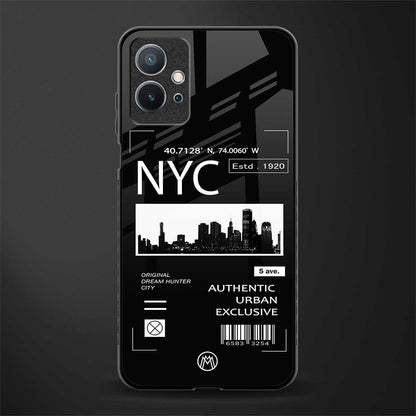 nyc glass case for vivo y75 5g image