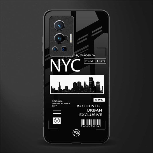 nyc glass case for vivo x70 pro image