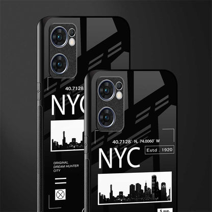 nyc glass case for oppo reno7 5g image-2