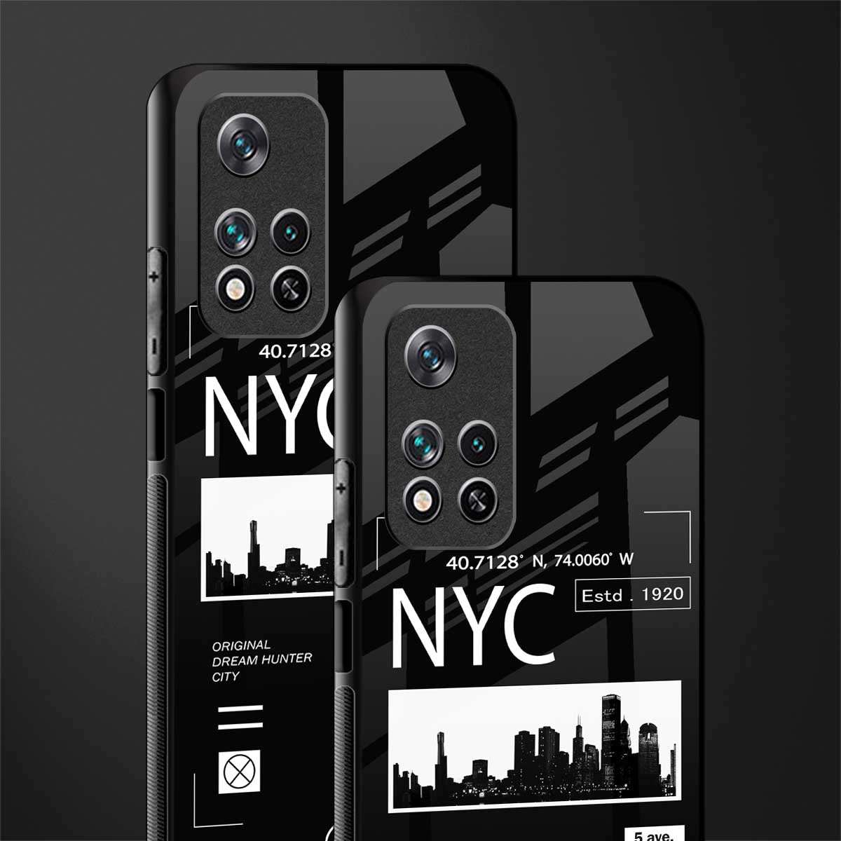 nyc glass case for xiaomi 11i 5g image-2