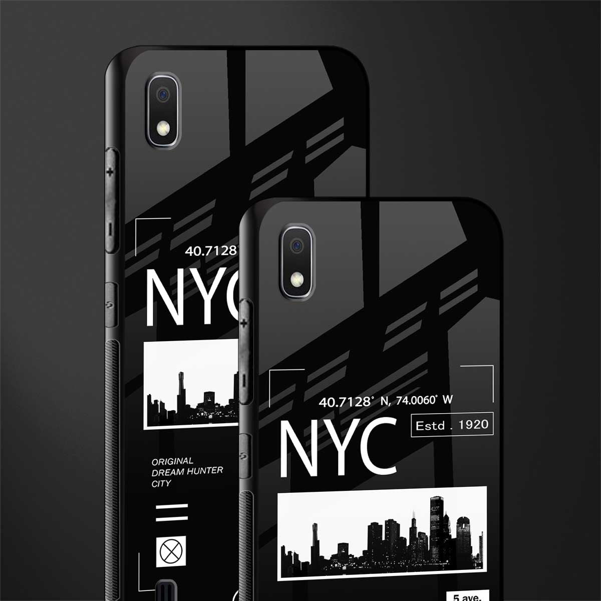 nyc glass case for samsung galaxy a10 image-2