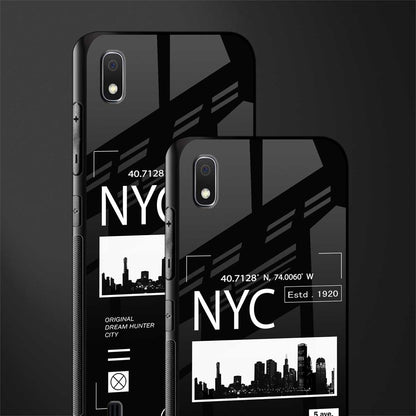 nyc glass case for samsung galaxy a10 image-2