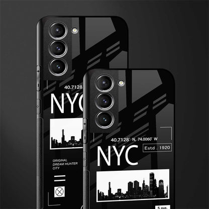nyc glass case for samsung galaxy s22 plus 5g image-2