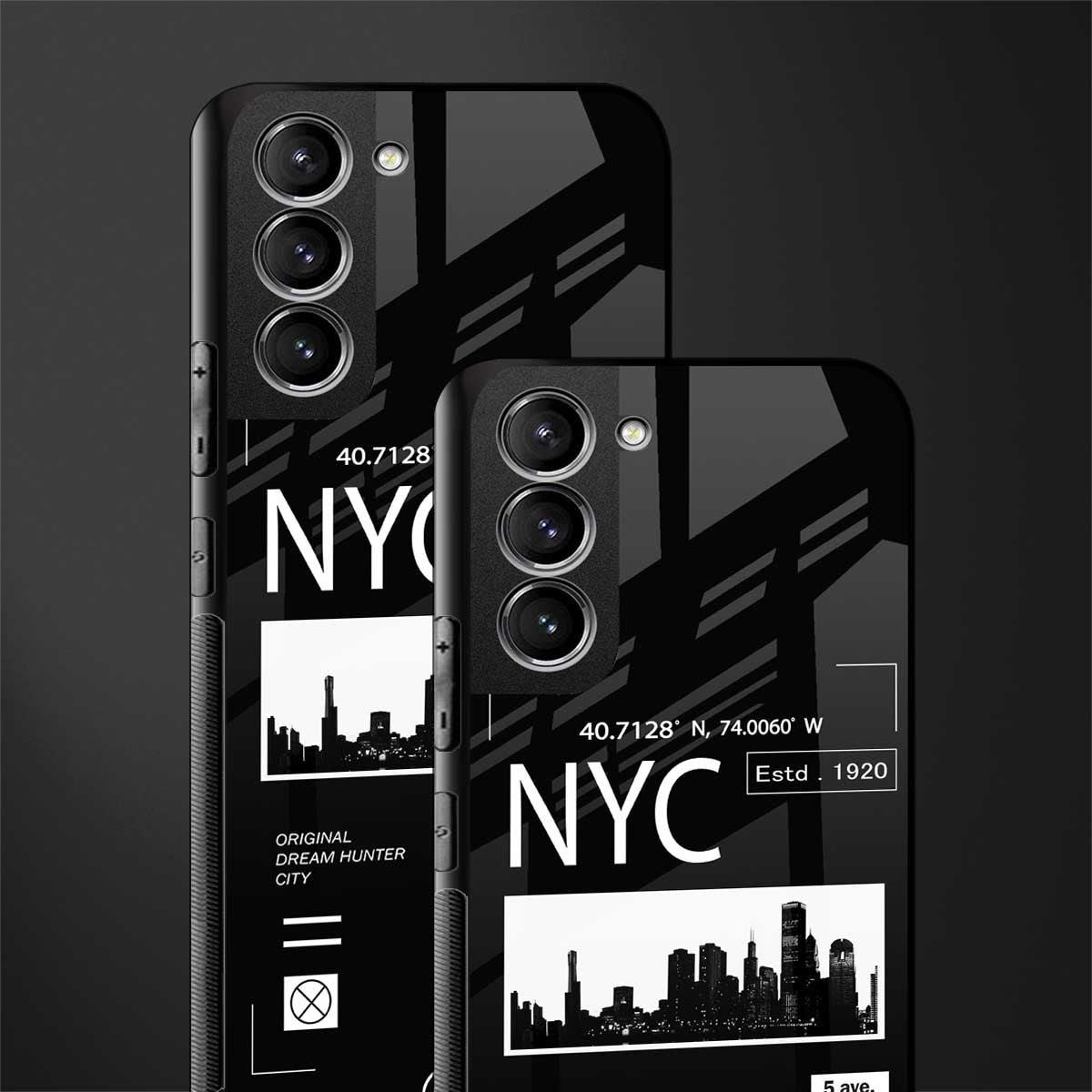 nyc glass case for samsung galaxy s21 plus image-2