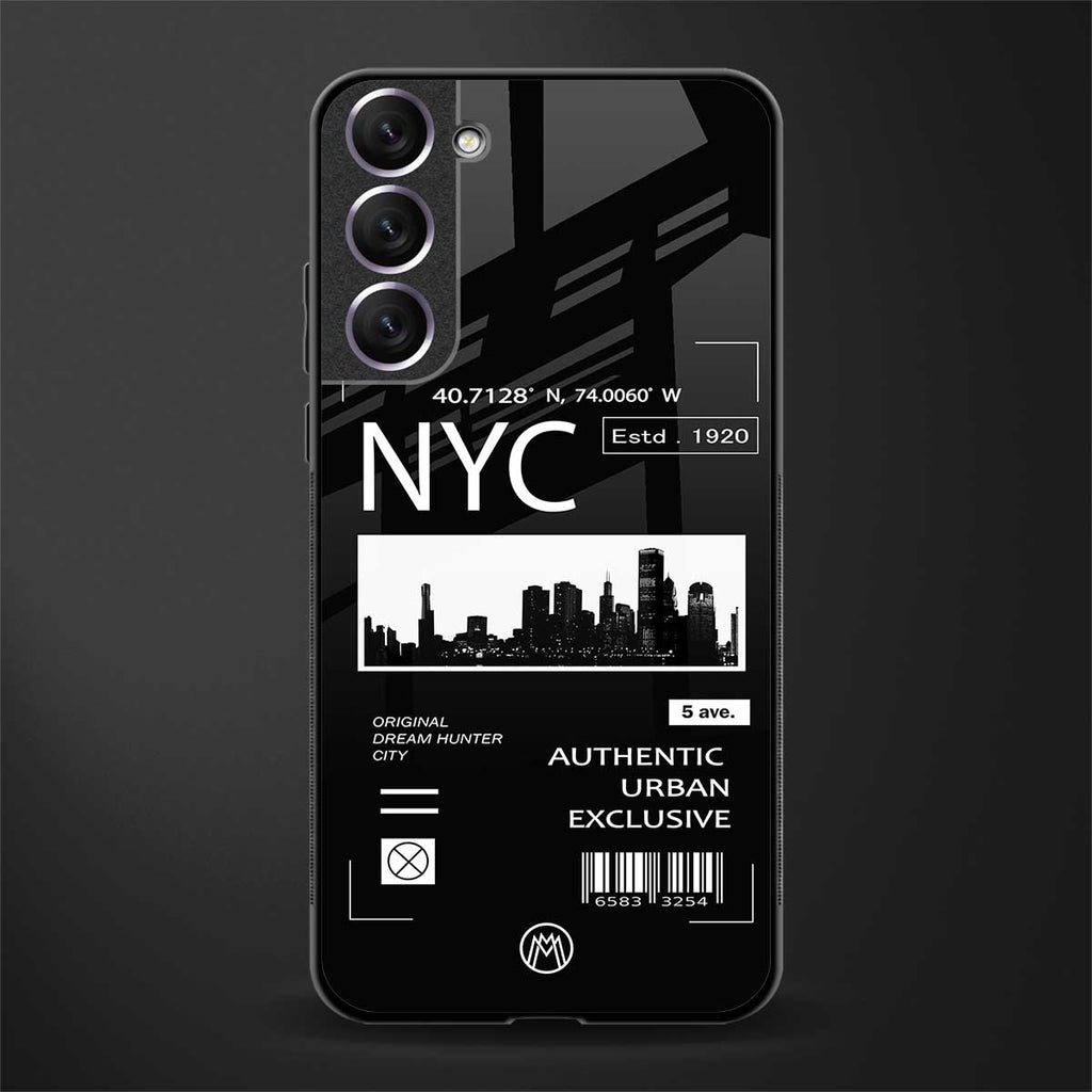 nyc glass case for samsung galaxy s21 fe 5g image