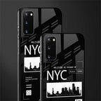 nyc glass case for samsung galaxy s20 image-2