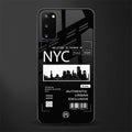 nyc glass case for samsung galaxy s20 image