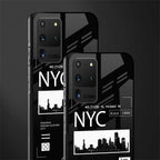 nyc glass case for samsung galaxy s20 ultra image-2