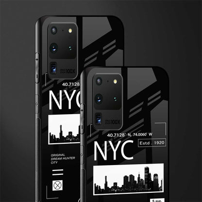 nyc glass case for samsung galaxy s20 ultra image-2