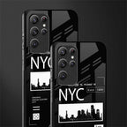 nyc glass case for samsung galaxy s21 ultra image-2