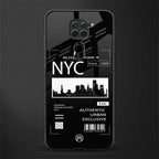 nyc glass case for redmi note 9 image