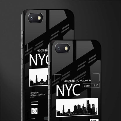 nyc glass case for redmi 6a image-2
