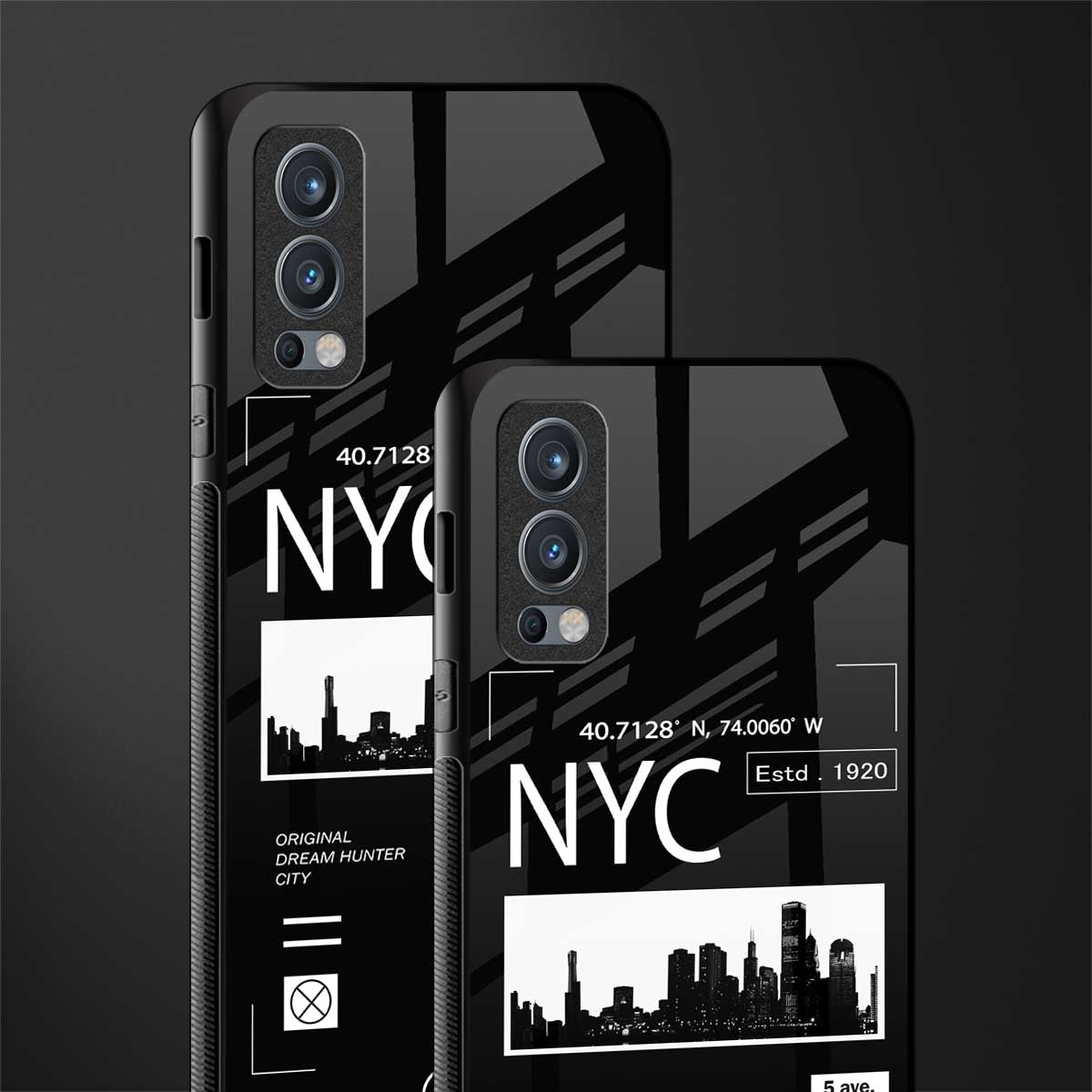 nyc glass case for oneplus nord 2 5g image-2