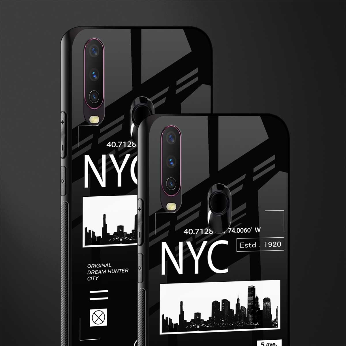 nyc glass case for vivo y12 image-2