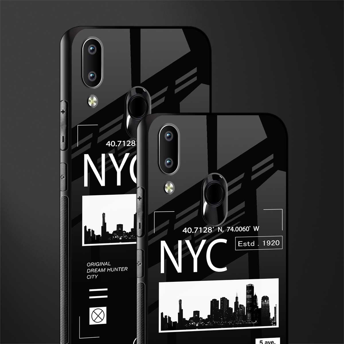 nyc glass case for vivo y95 image-2