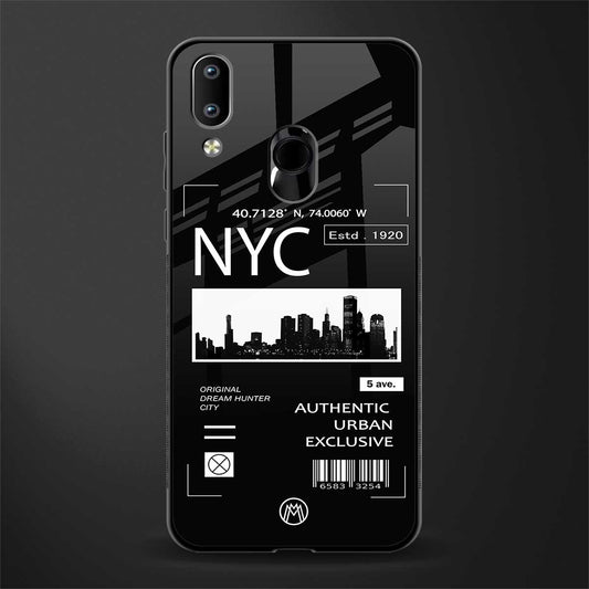 nyc glass case for vivo y95 image