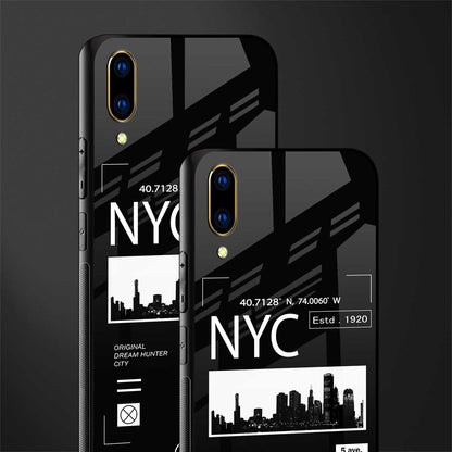 nyc glass case for vivo v11 pro image-2