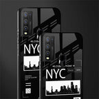 nyc glass case for vivo y30 image-2