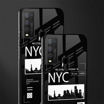 nyc glass case for vivo y30 image-2