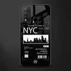 nyc glass case for vivo y50 image