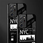 nyc glass case for samsung galaxy note 20 ultra 5g image-2