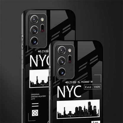 nyc glass case for samsung galaxy note 20 ultra 5g image-2