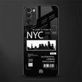 nyc glass case for samsung galaxy note 20 image