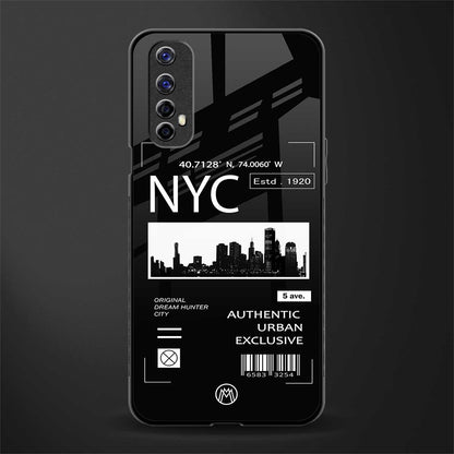 nyc glass case for realme 7 image