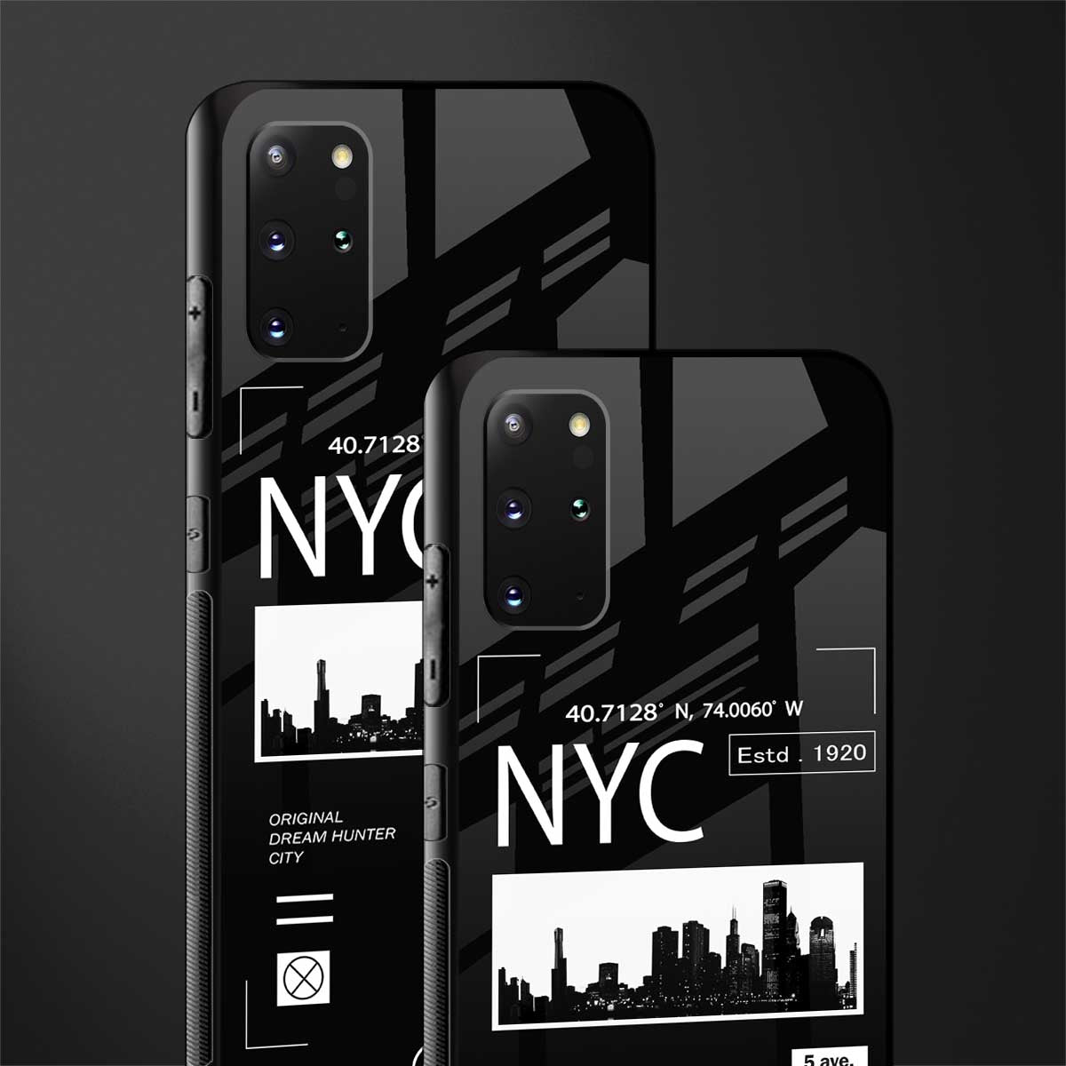 nyc glass case for samsung galaxy s20 plus image-2