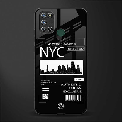 nyc glass case for realme 7i image