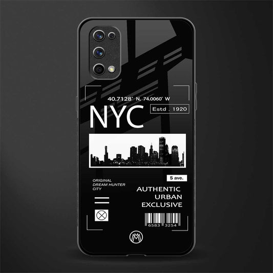 nyc glass case for realme 7 pro image