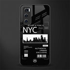 nyc glass case for vivo v20 se image