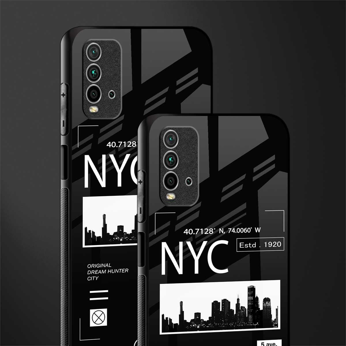 nyc glass case for redmi 9 power image-2
