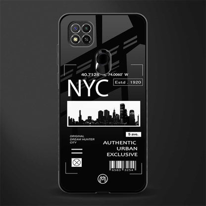 nyc glass case for poco c31 image