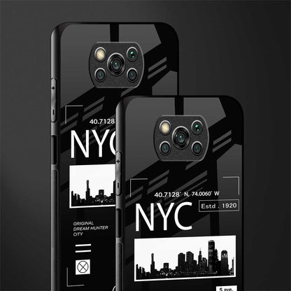 nyc glass case for poco x3 pro image-2