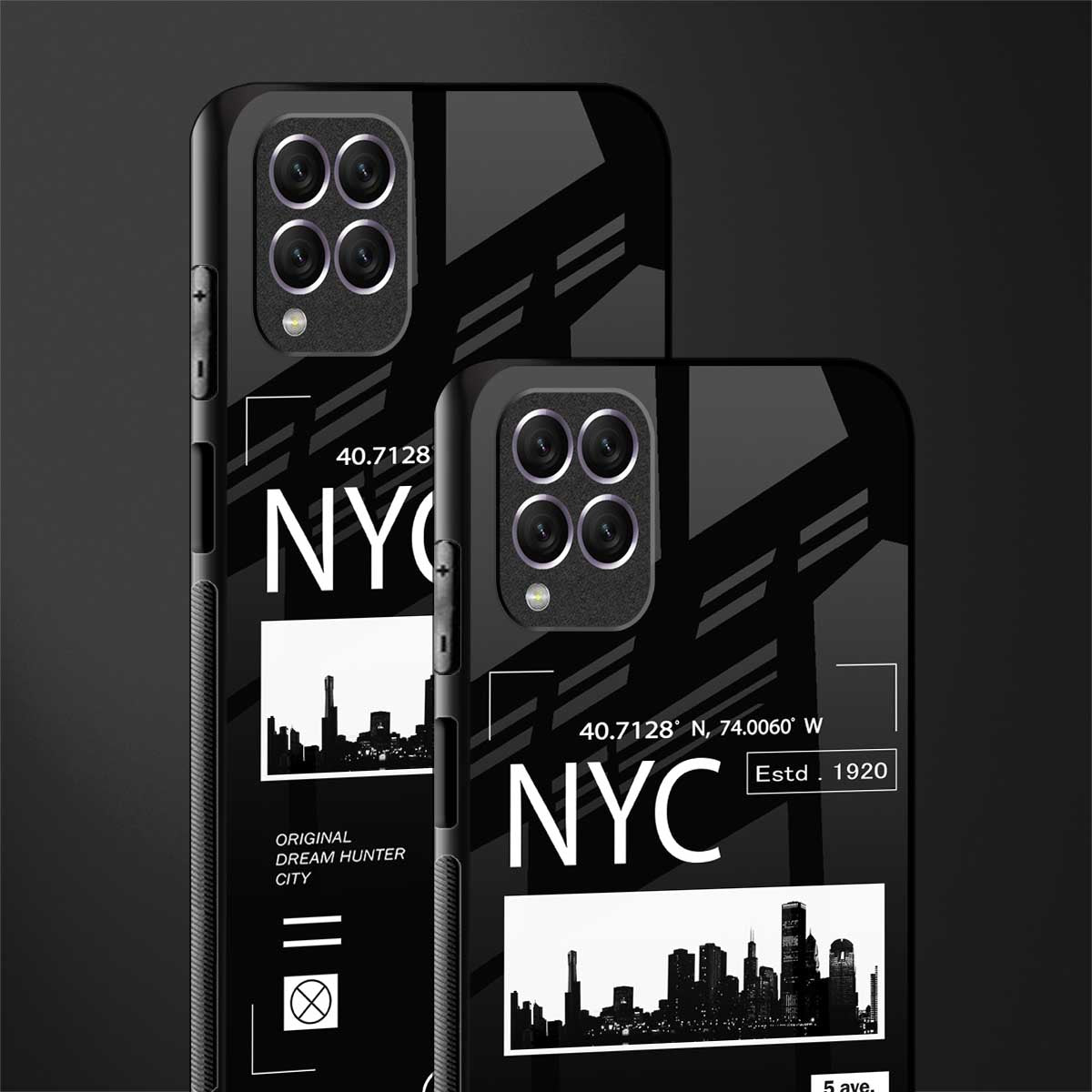 nyc glass case for samsung galaxy f62 image-2