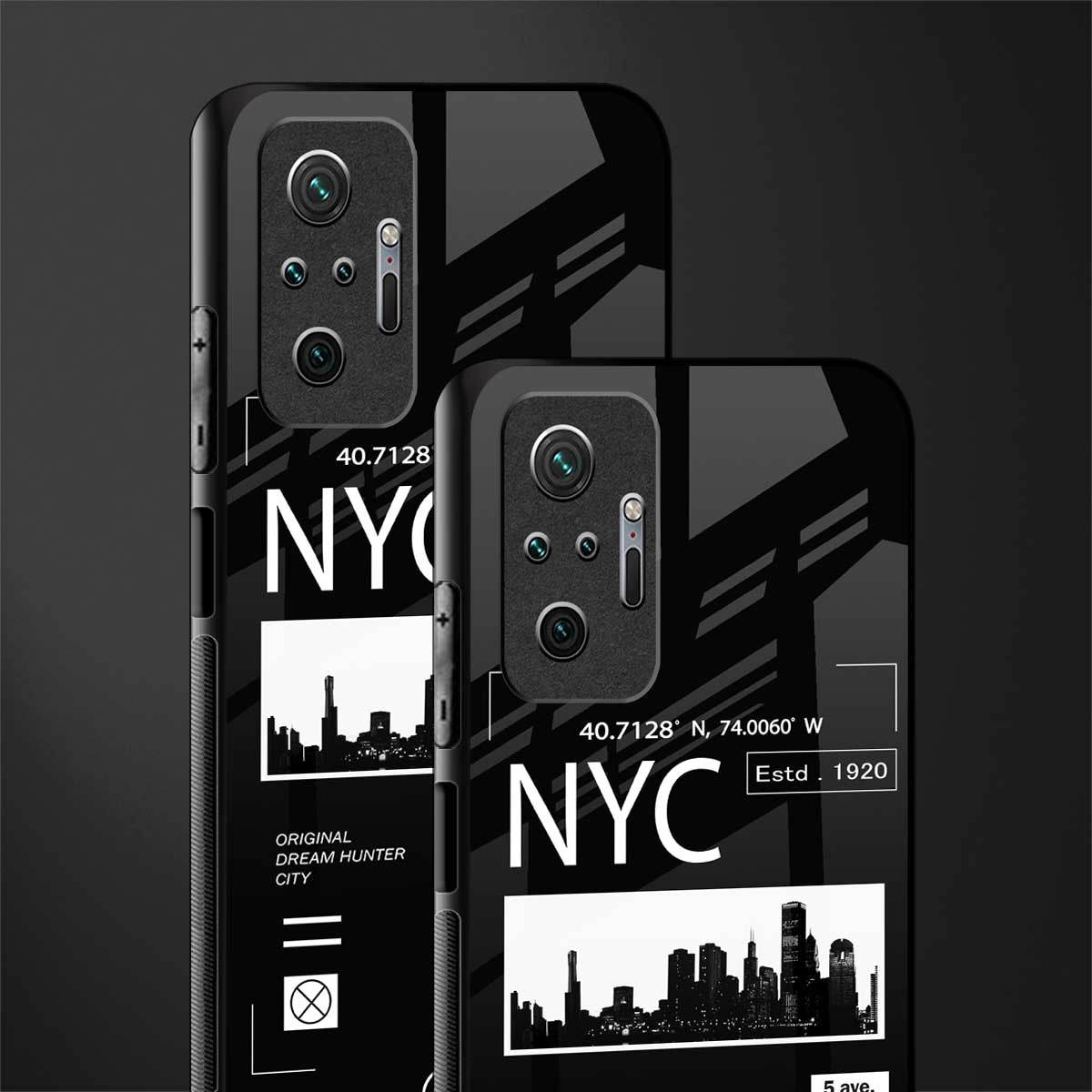 nyc glass case for redmi note 10 pro image-2
