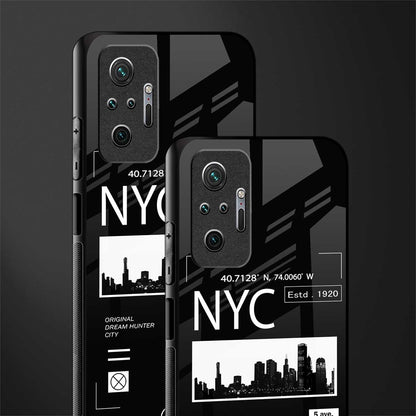 nyc glass case for redmi note 10 pro image-2