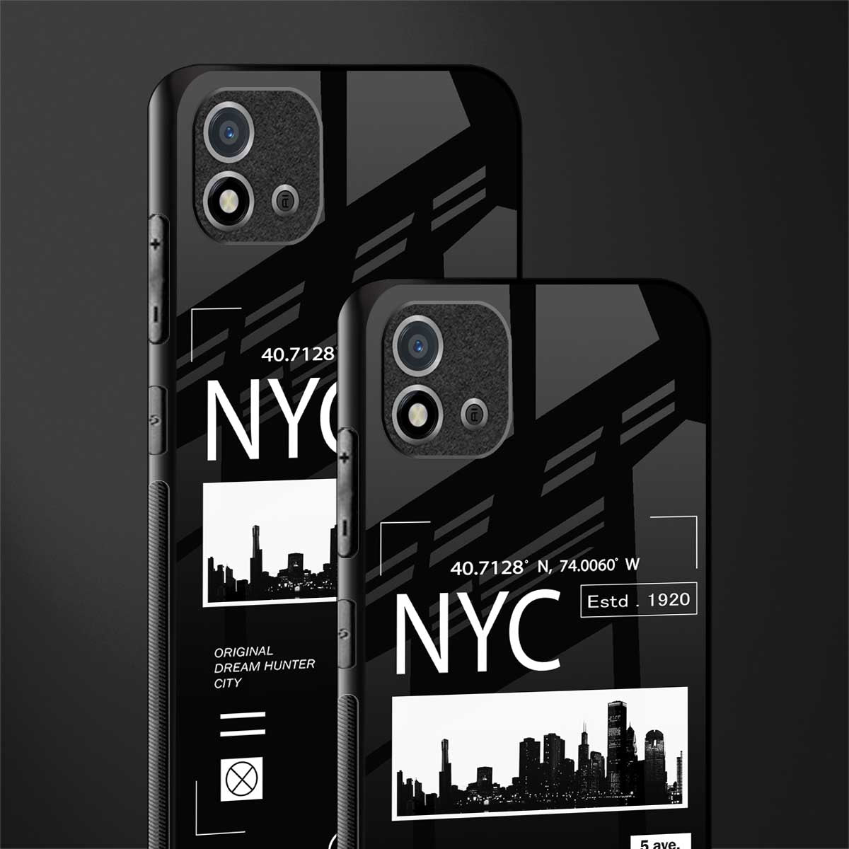 nyc glass case for realme c20 image-2