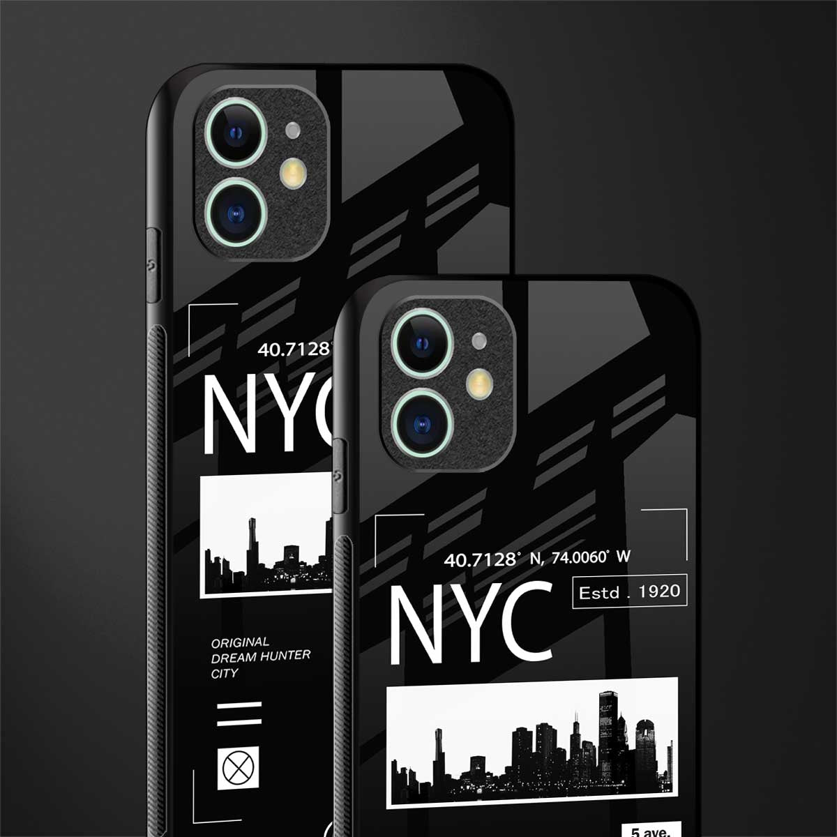 nyc glass case for iphone 11 image-2