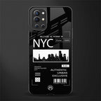 nyc glass case for oneplus 9r image