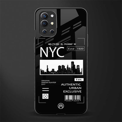 nyc glass case for oneplus 9r image
