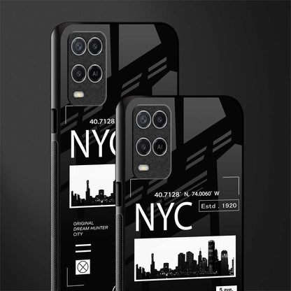 nyc glass case for oppo a54 image-2