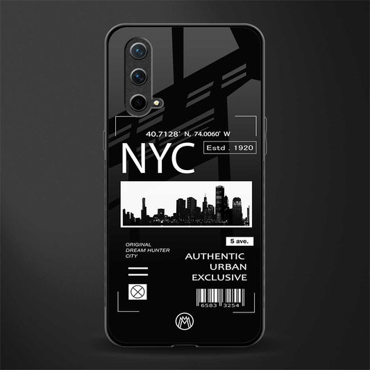 nyc glass case for oneplus nord ce 5g image